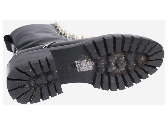 3.1 Phillip Lim Botas ankle de pérola negra - tamanho EU 37 - vista 5