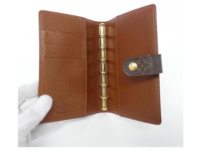 Organizer Agenda PM Monogram Louis Vuitton R20005 Marron - vue 5