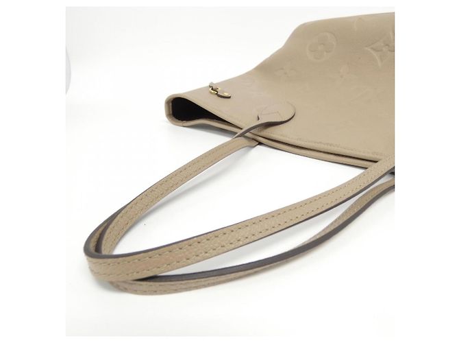 Louis Vuitton Monogram Empreinte Neverfull MM Tote Bag Grey - view 7