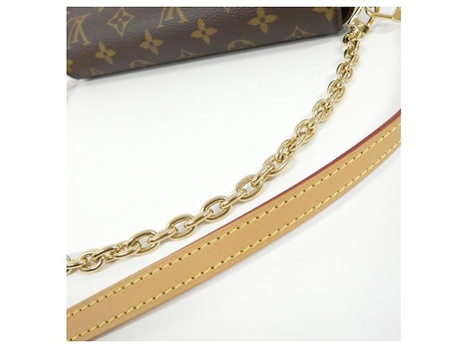 Borsa a spalla Louis Vuitton Monogram Wallet on Chain Ivy M81911 Marrone Monogramma - vista 5