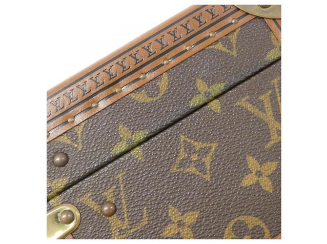 Scatola per Gioielli Coffret Trésor Monogram Louis Vuitton Marrone Rosso Monogramma - vista 5