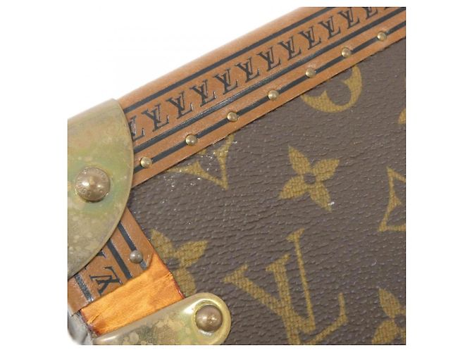 Scatola per Gioielli Coffret Trésor Monogram Louis Vuitton Marrone Rosso Monogramma - vista 6