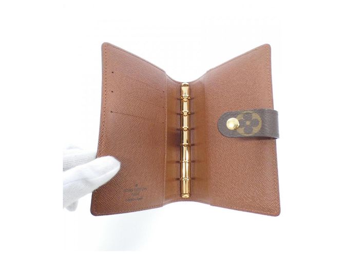 Organizer Agenda PM Monogram Louis Vuitton R20005 Marron Monogramme - vue 5