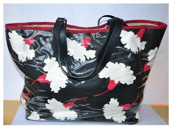 Borsa a spalla Moschino Cheap And Chic pelle tela plastica Multicolore - vista 4
