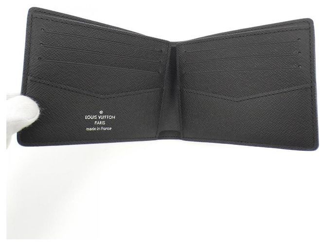 Louis Vuitton Monogram Eclipse Reverse Portefeuille Slender Grey - view 2