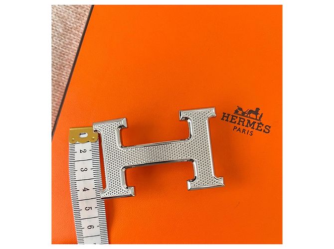 Cinturón Hermès reversible de piel negro burdeos - vista 9