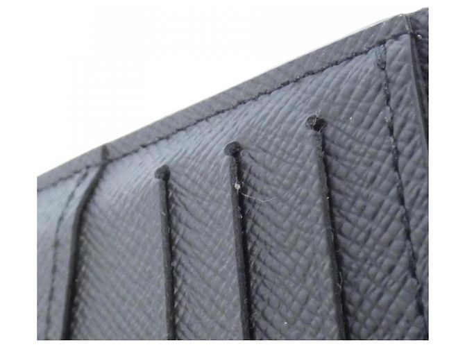 Slender Louis Vuitton Monogram Eclipse Bill Wallet Grey - view 5