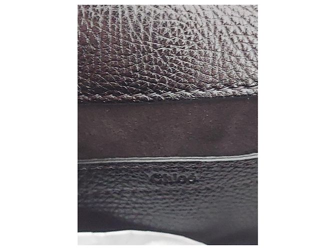Chloé Borsa in pelle Marcie Nero - vista 12
