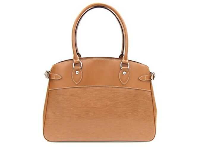 Borsa Tote Louis Vuitton Epi Passy GM Cammello - vista 2