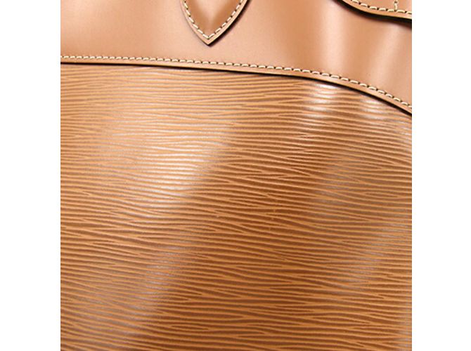 Borsa Tote Louis Vuitton Epi Passy GM Cammello - vista 5