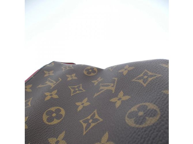 Beauty case Pallas Monogram Louis Vuitton Marrone Fuschia Monogramma - vista 4
