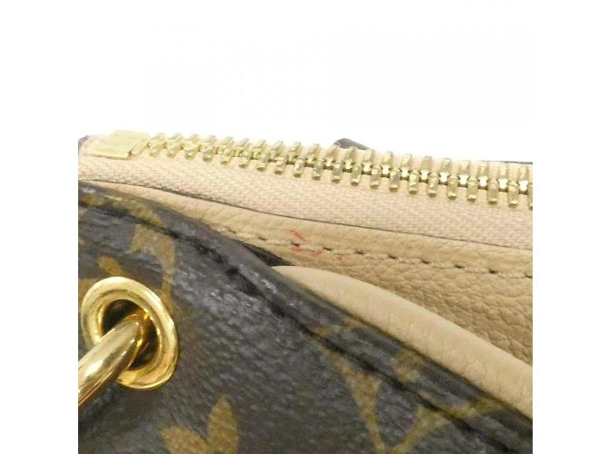 Borsa Tote Pallas Monogram Louis Vuitton Marrone Monogramma - vista 4