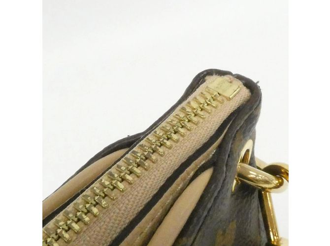 Borsa Tote Pallas Monogram Louis Vuitton Marrone Monogramma - vista 5