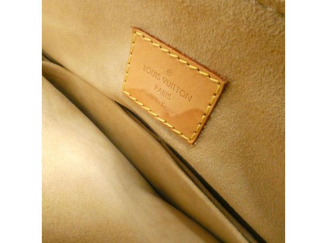 Borsa Tote Pallas Monogram Louis Vuitton Marrone Monogramma - vista 9