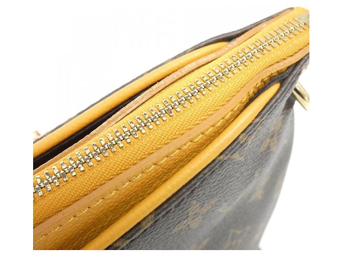 Borsa Tote Pallas Monogram Louis Vuitton Marrone D'oro - vista 5