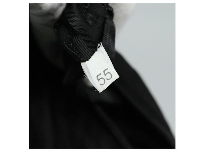 PRADA Borsa a Spalla in Nylon Nera e Argento Autentica 109422 Nero - vista 12