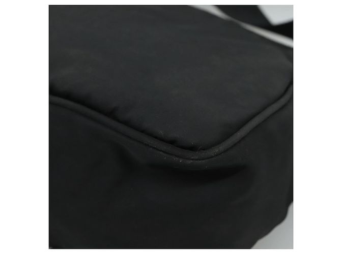 PRADA Borsa a Spalla in Nylon Nera e Argento Autentica 109422 Nero - vista 15