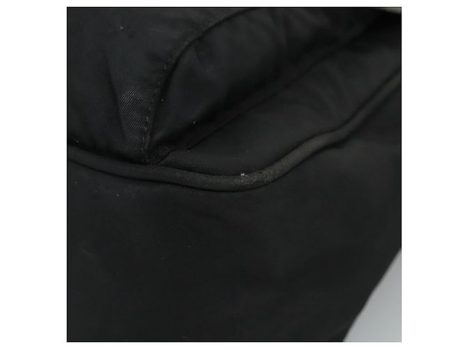 PRADA Borsa a Spalla in Nylon Nera e Argento Autentica 109422 Nero - vista 9