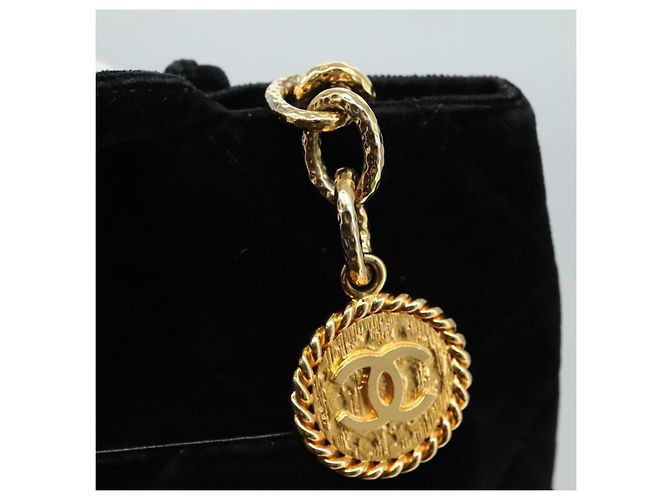 CHANEL Borsa Tote Standard Matelassé Velluto Nero CC Auth yk16770 - vista 17