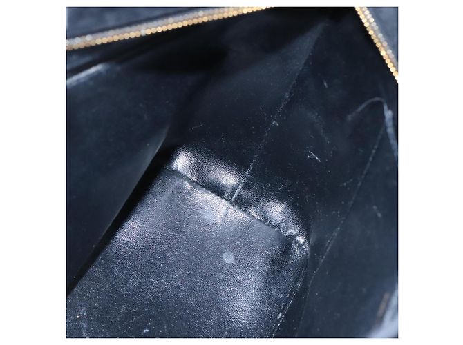 CHANEL Borsa Tote Standard Matelassé Velluto Nero CC Auth yk16770 - vista 19