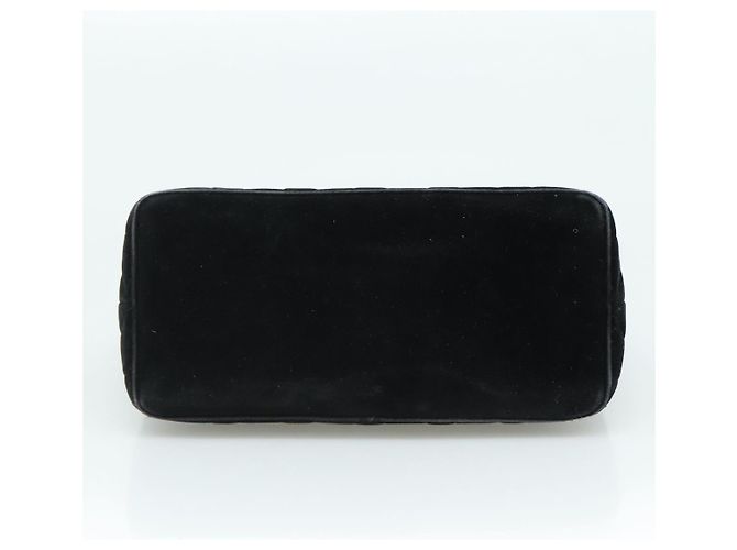 CHANEL Borsa Tote Standard Matelassé Velluto Nero CC Auth yk16770 - vista 5