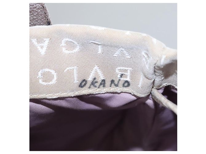 Bulgari Bolso Tote BVLGARI de lona marrón plateado auténtico bs21581 Castaño Plata - vista 11