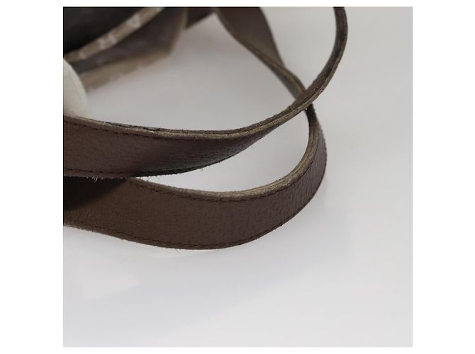Bulgari Bolso Tote BVLGARI de lona marrón plateado auténtico bs21581 Castaño Plata - vista 7