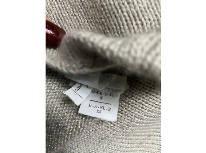 Brunello Cucinelli Pailletten-Cashmere-Oberteil Beige - Ansicht 4