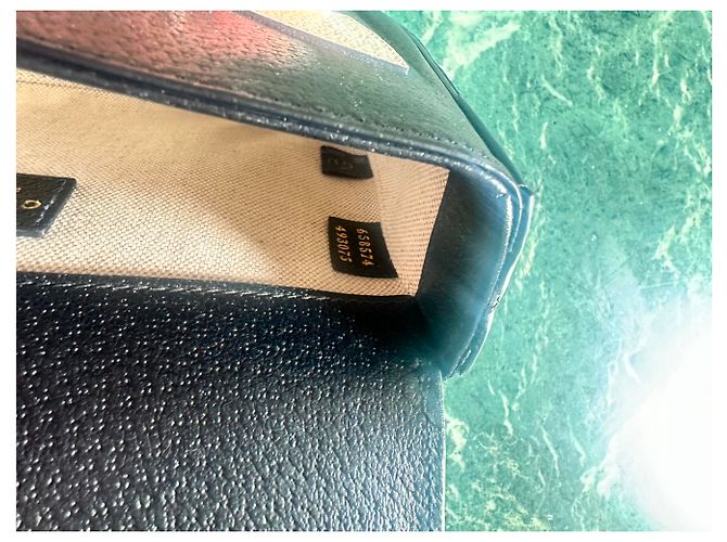 Autre Marque Gucci Mini borsa adidas x Gucci Mors 1955 Nero - vista 3