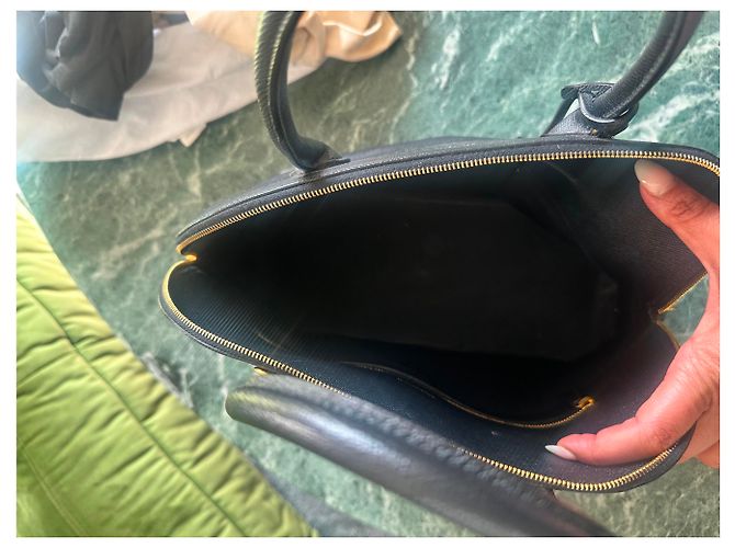 SAC BALENCIAGA HANDLE TAILLE M NOIR ET BLANC - vue 5