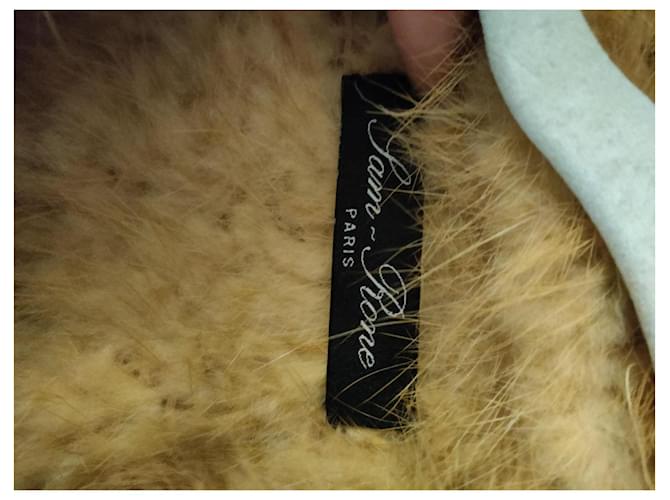 Giacca di visone Sam Rone Beige Caramello - vista 2