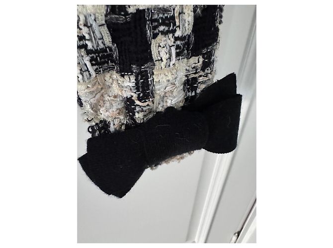 Chanel Tweedjacke Schwarz - Ansicht 11