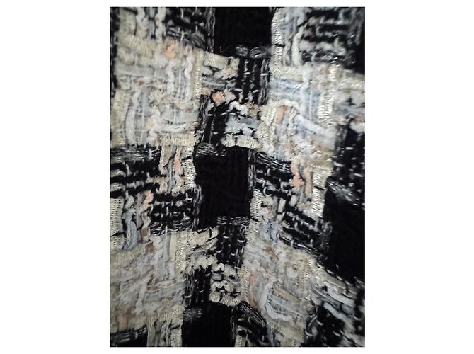 Chanel Tweedjacke Schwarz - Ansicht 4