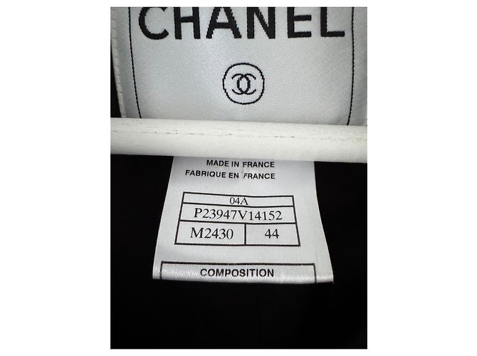 Chanel Tweedjacke Schwarz - Ansicht 8