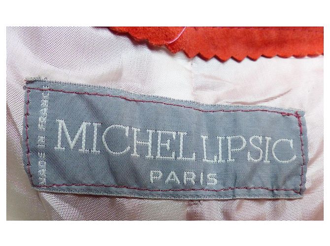 Autre Marque Pantaloncini Michel Lipsic Corallo Scamosciati - Ansicht 5