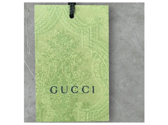 Marmont Gucci Schal GG Monogramm wendbar grau Wolle - Ansicht 4