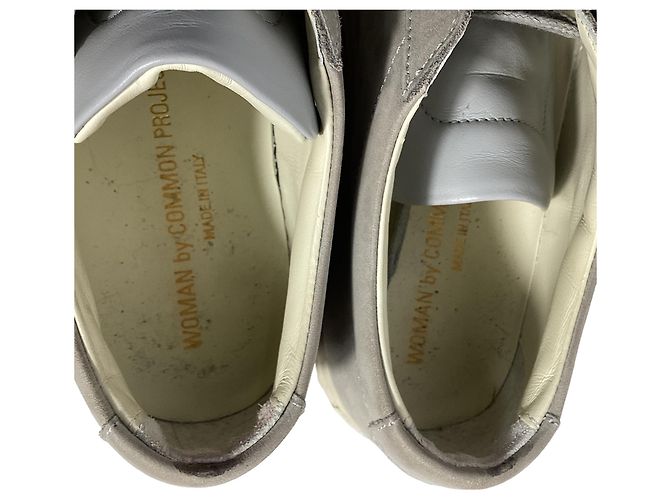 Autre Marque Sneakers Achilles Low Common Projects in suede grigio - vista 6