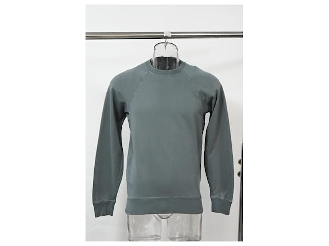 Tom Ford Rundhals-Pullover aus grauer Baumwolle - Ansicht 6