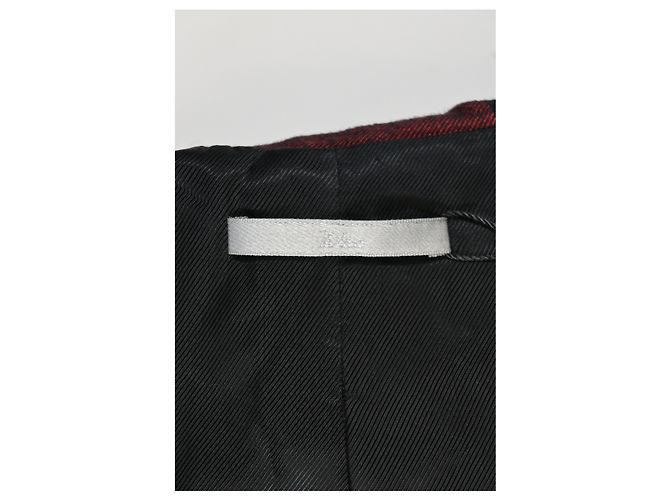 Veste parka à capuche zippée Dior avec poches en polyester noir - vue 9