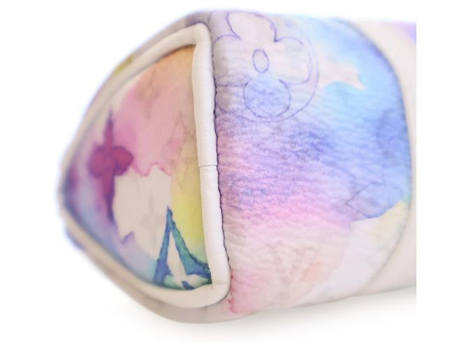 Charm e portachiavi Keepall in acquerello monogramma rosa Louis Vuitton - vista 9