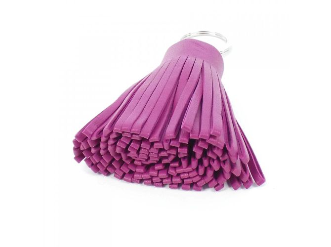 Hermès Hermes Carmen 077894CJ Key Ring Purple - view 4