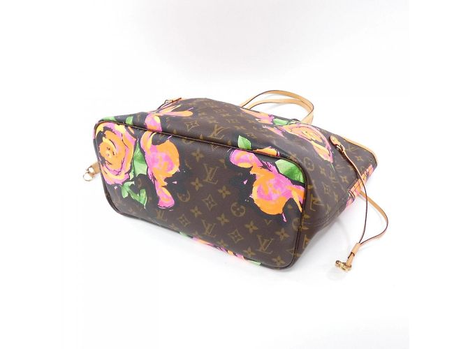 Borsa tote Neverfull MM Monogram Rose Louis Vuitton Marrone Monogramma - vista 2