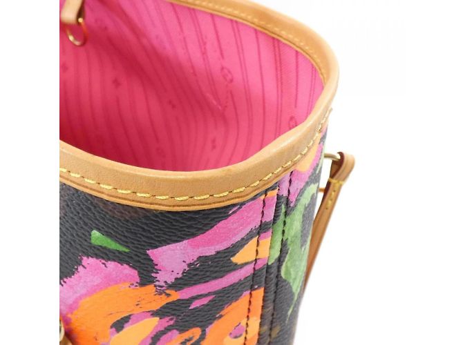 Borsa tote Neverfull MM Monogram Rose Louis Vuitton Marrone Monogramma - vista 3