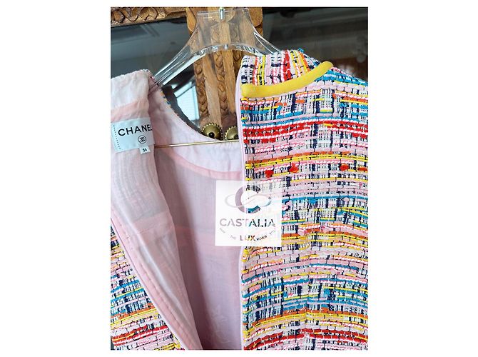 Lesage Tweed-Jacke Chanel 9K$ Neue Robot-Kollektion 36 FR Mehrfarben - vue 12