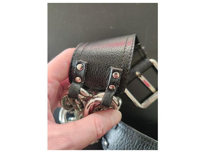 Cintura in pelle e catena Chloé - vista 4