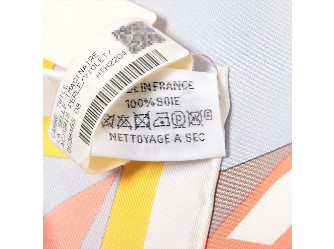 Hermès Hermes Carre 90 La Selle Imaginaire Schal Orange - Ansicht 6