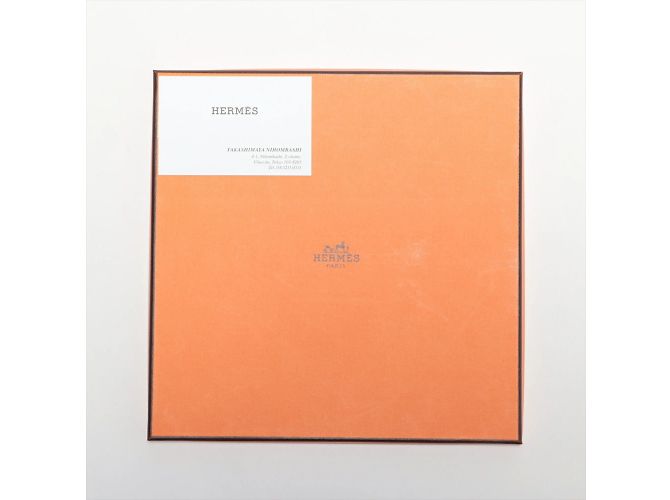 Hermès Hermes Carre 90 La Selle Imaginaire Schal Orange - Ansicht 7