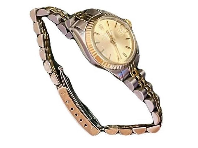 Rolex Datejust Gold Silber Hardware Gold hardware - Ansicht 2