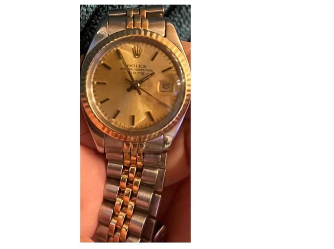 Rolex Datejust Gold Silber Hardware Gold hardware - Ansicht 4
