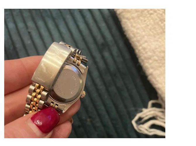 Rolex Datejust Gold Silber Hardware Gold hardware - Ansicht 5